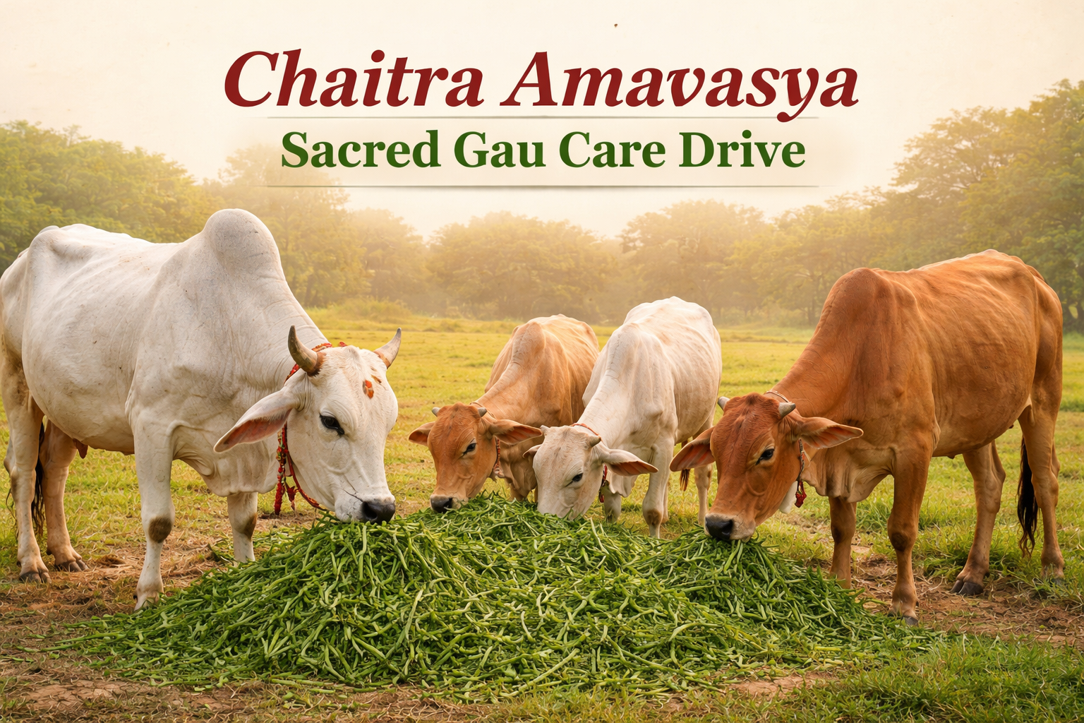 Chaitra Amavasya Sacred Gau Care
