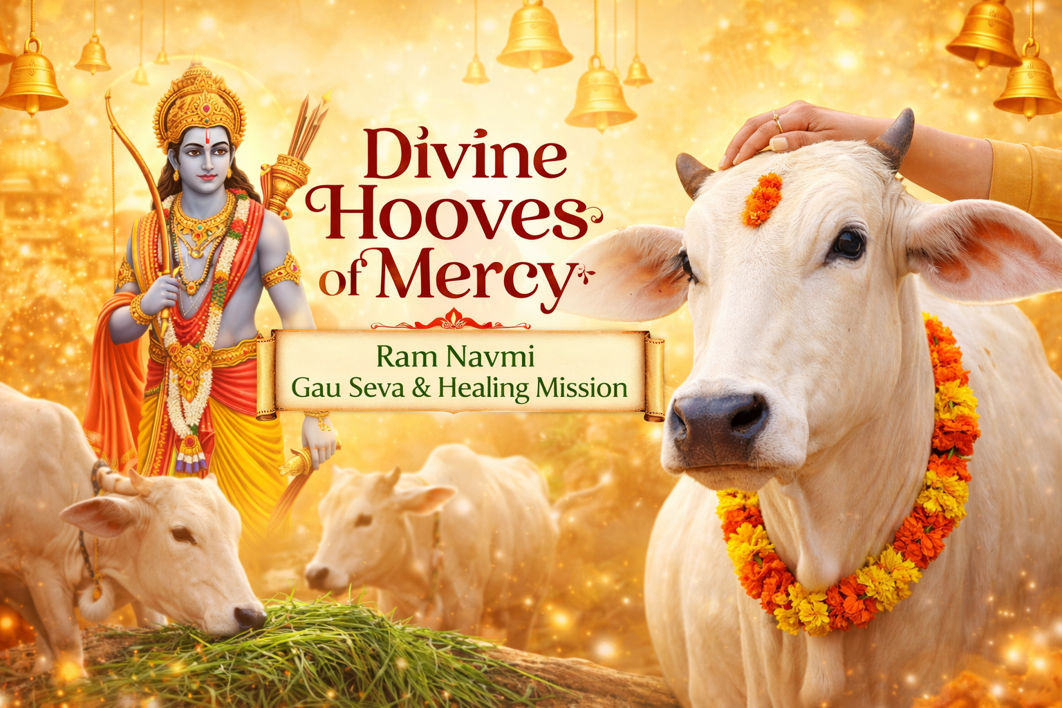 Divine Hooves of Mercy: Ram Navmi Gau Seva and Healing Mission