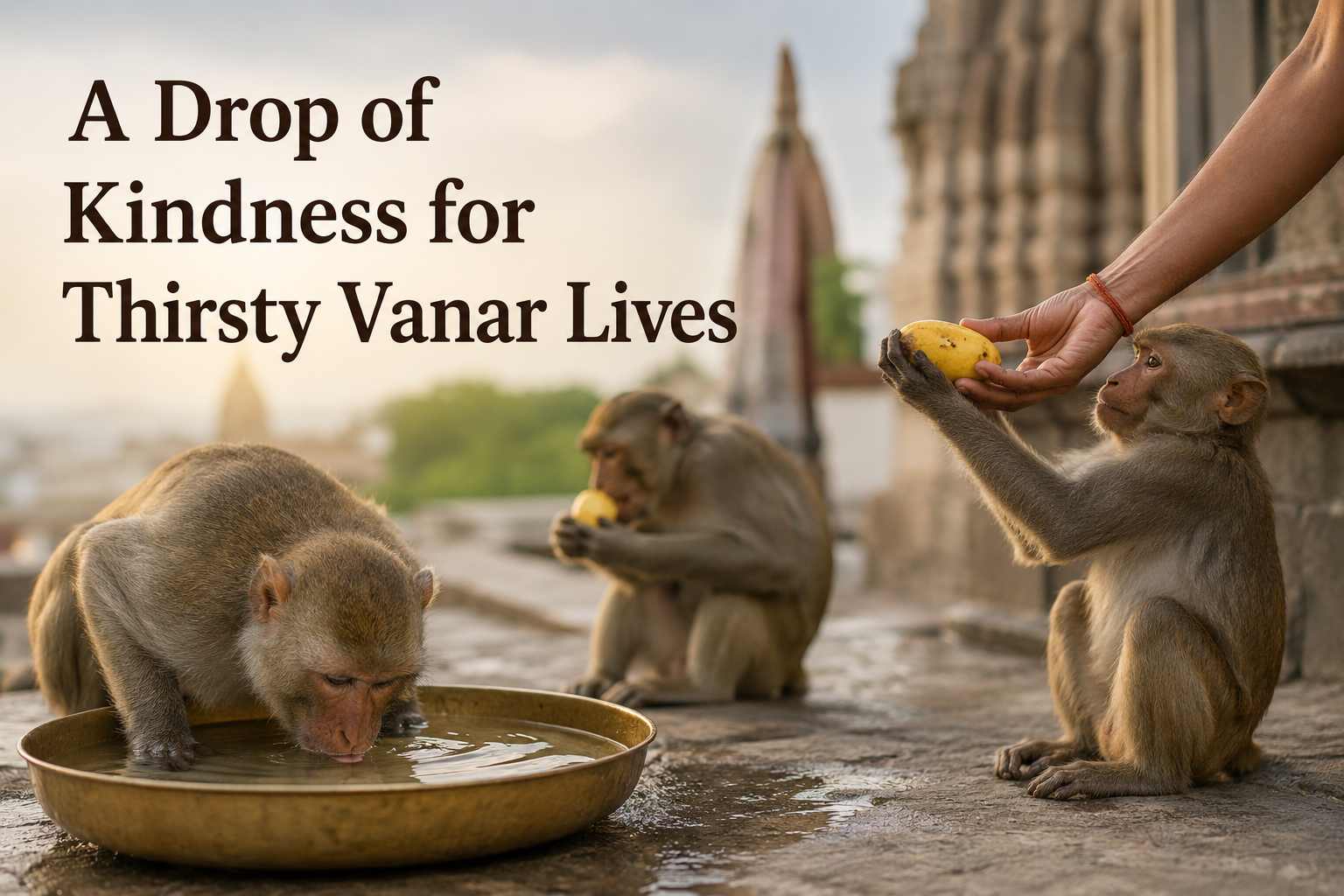 Vanar Seva on Nirjala Ekadashi