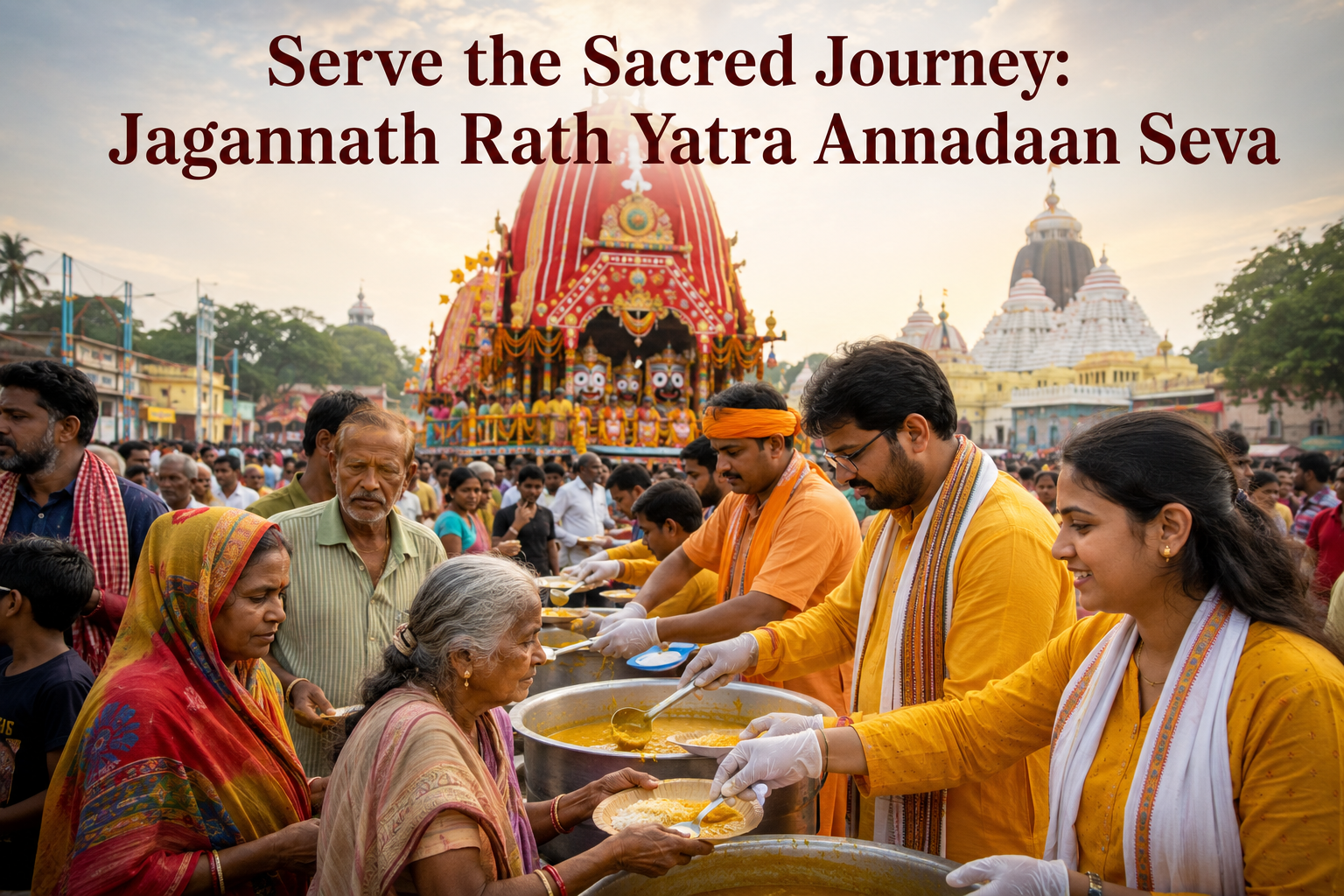 Jagannath Rath Yatra Annadaan Seva