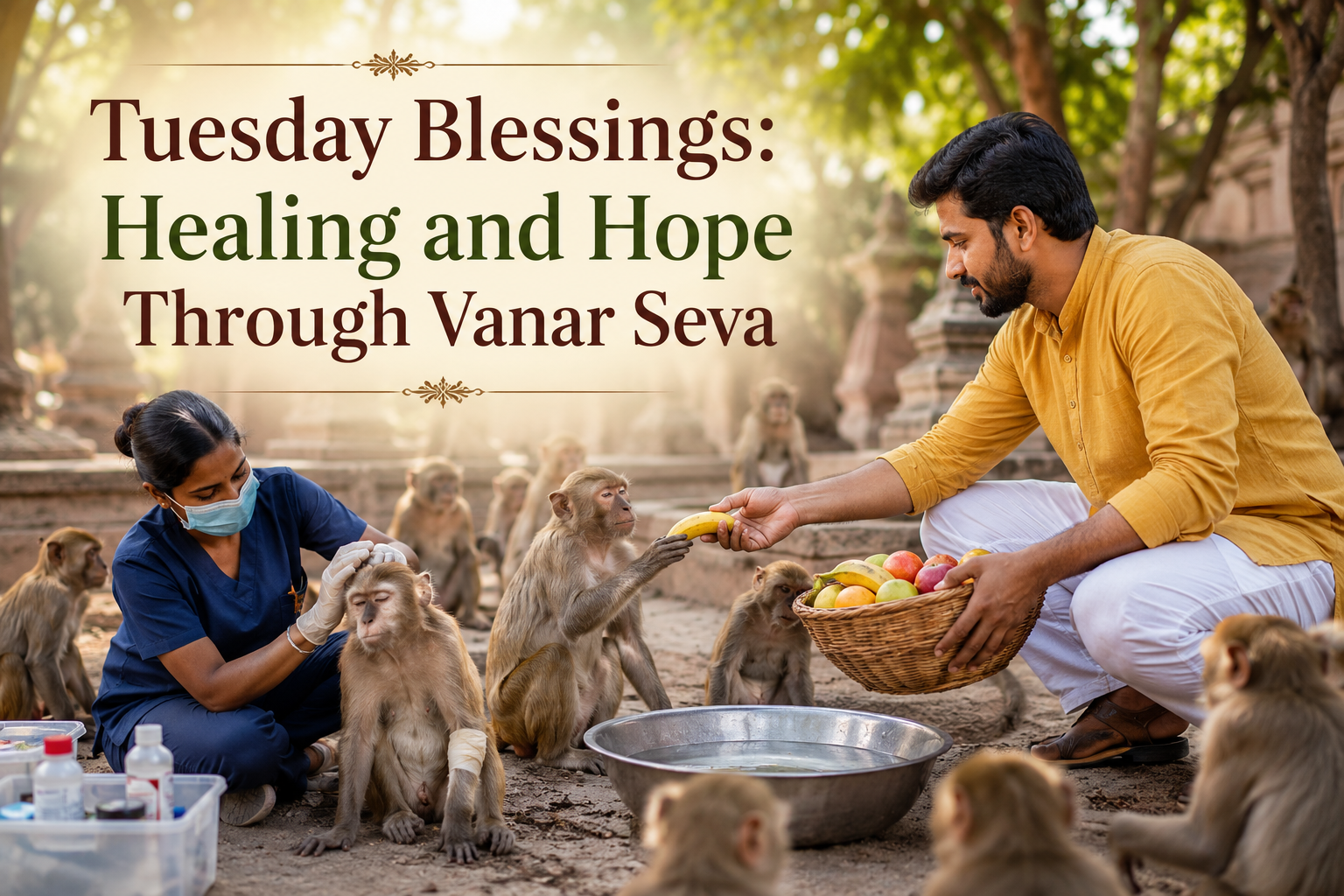 Tuesday Blessings: Healing and Hope Through Vanar Seva