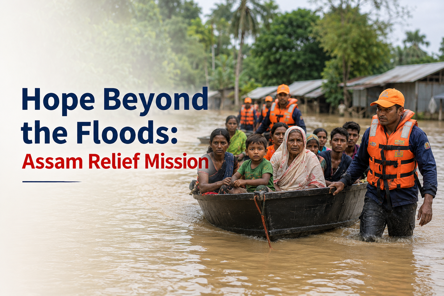 Hope Beyond the Floods: Assam Relief Mission