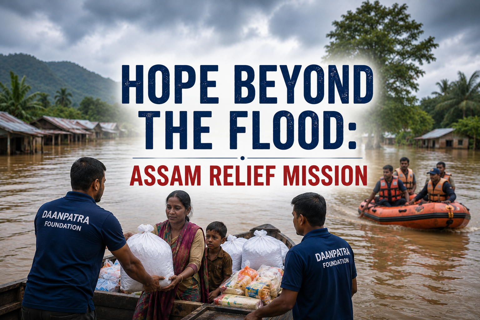 Hope Beyond the Flood: Assam Relief Mission